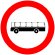 indicator rutier Accesul interzis autobuzelor