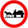 indicator rutier Accesul interzis vehiculelor cu tractiune animala