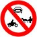 indicator rutier Accesul interzis autovehiculelor si vehiculelor cu tractiune animala