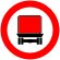 indicator rutier Accesul interzis vehiculelor care transporta marfuri periculoase