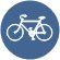 indicator rutier Pista pentru biciclete